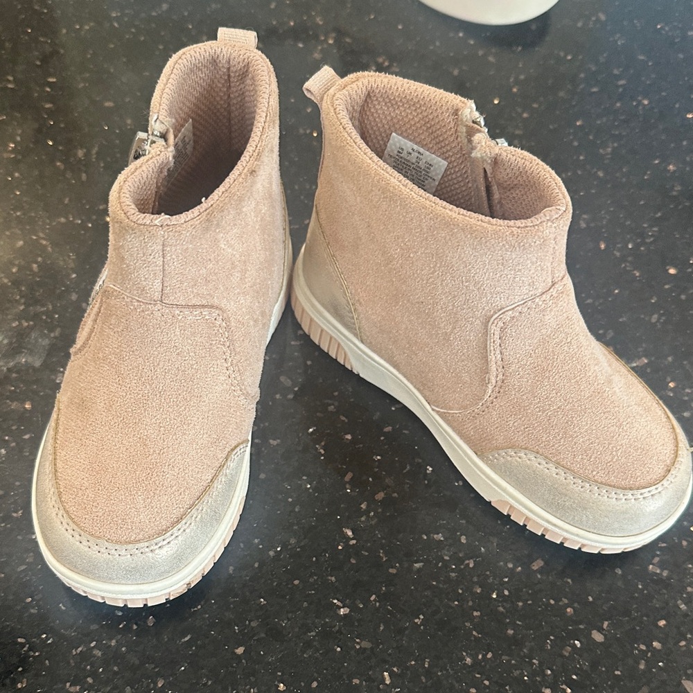 Stylish Tan Kids Boots